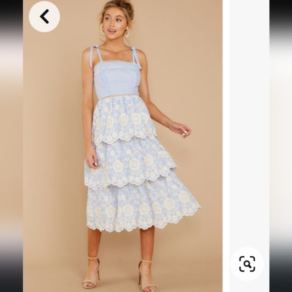 NWT Just Me Boutique Midi Dress